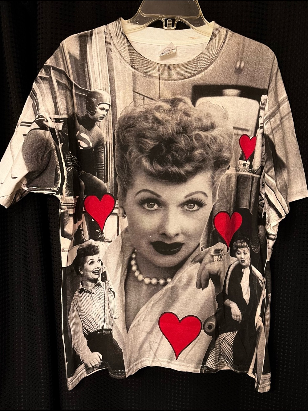 Vintage t-shirt, I love Lucy double sided print, men’s size large